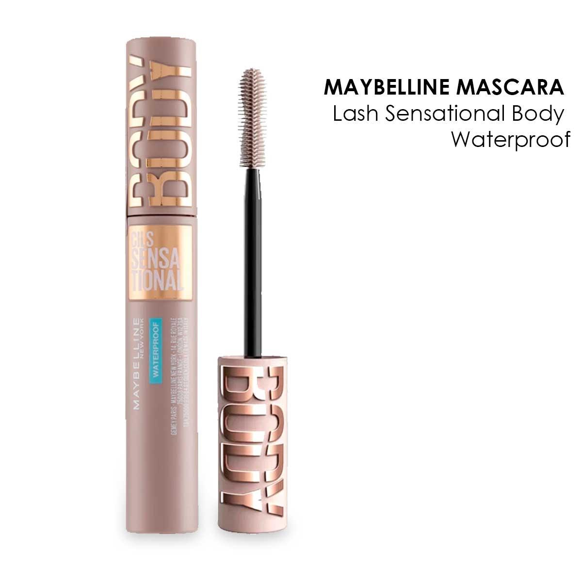Maybelline mascara lash sensational body waterproof black