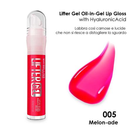 Maybelline lifter gel lip oil 005 melon-ade