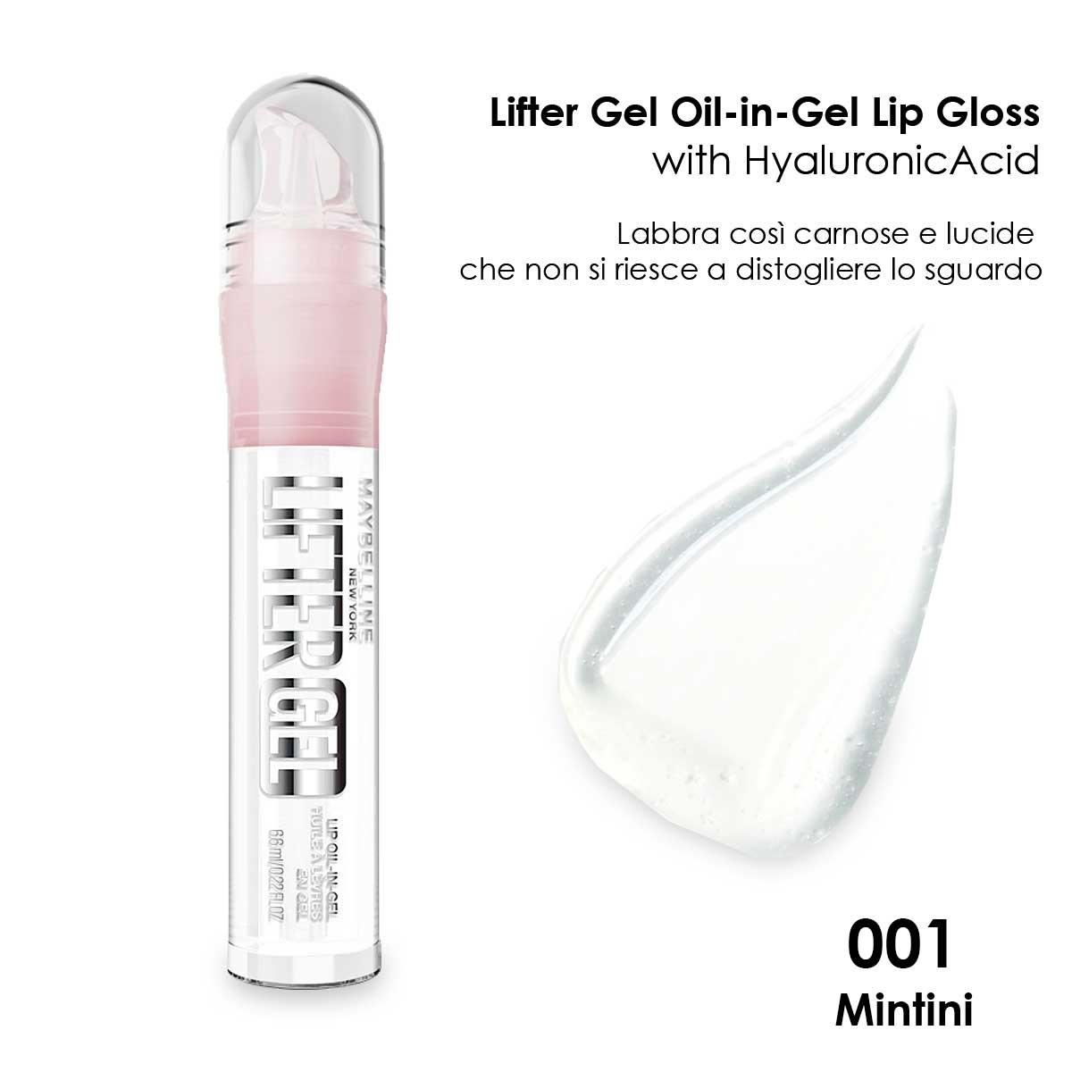 Maybelline lifter gel lip oil 001 mintini