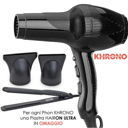 Hairon asciugacapelli flow - the new khrono 2200 watt ac brushless motor