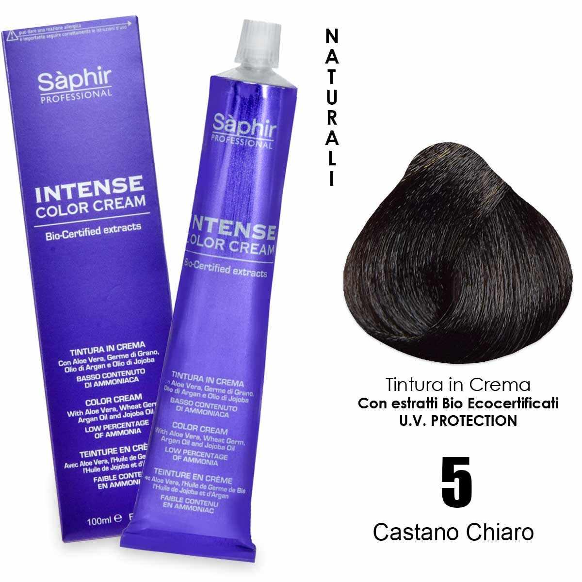 Saphir  intense color cream - 5n castano chiaro