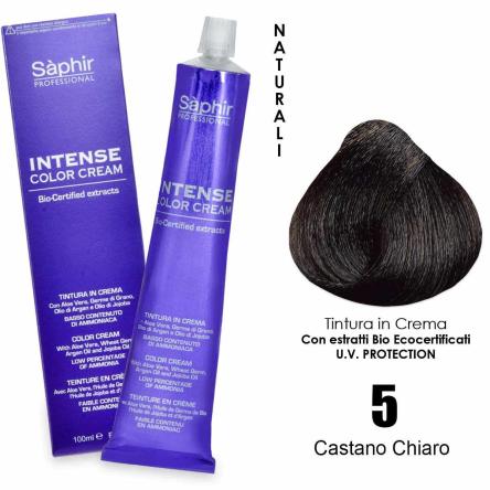 Saphir  intense color cream - 5n castano chiaro