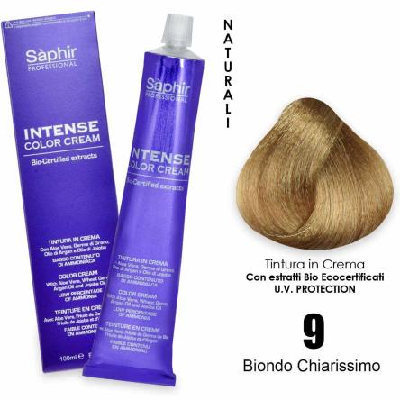 Saphir  intense color cream - 9n biondo chiarissimo