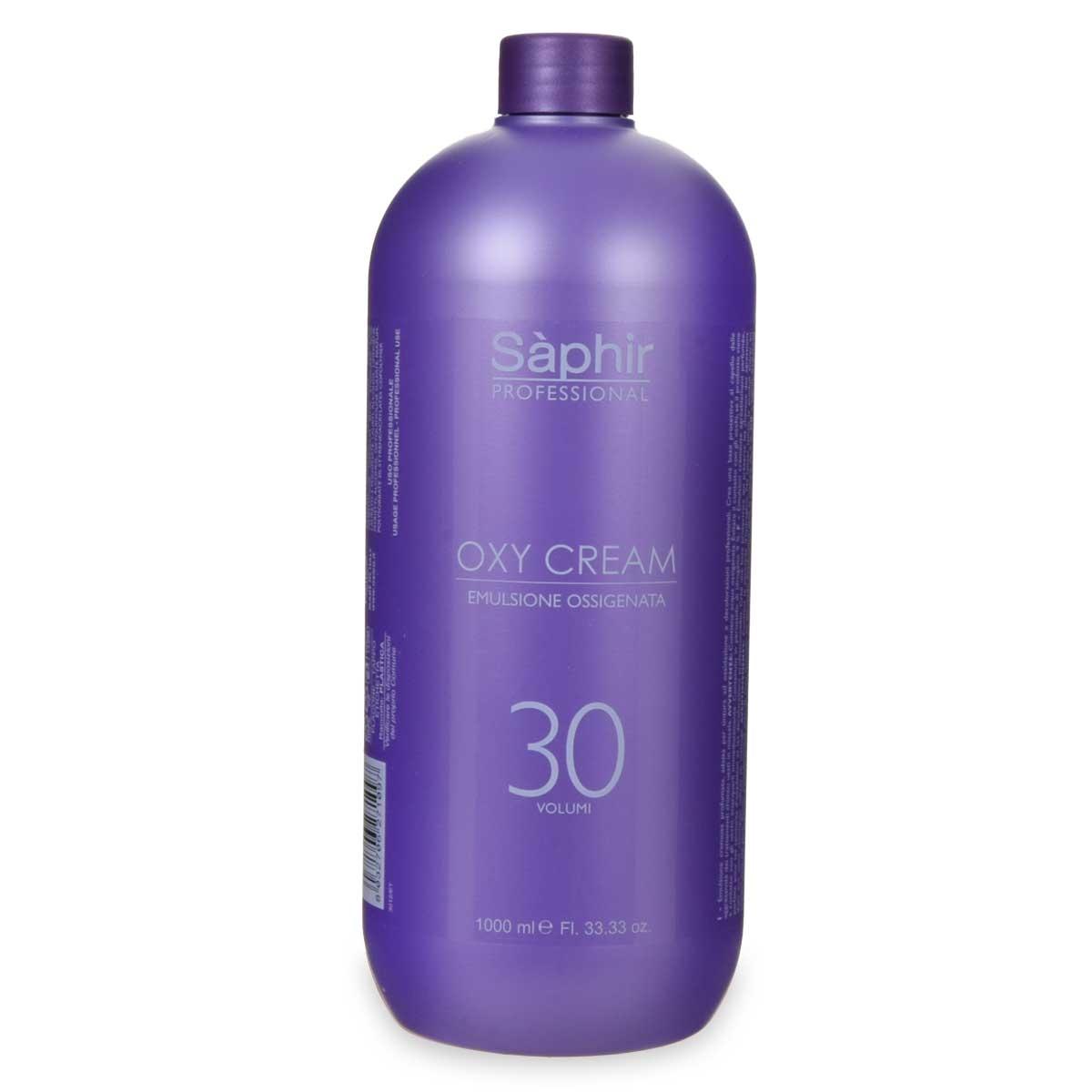 Saphir  oxi cream 30 vol - emulsione ossigenata - 1000 ml
