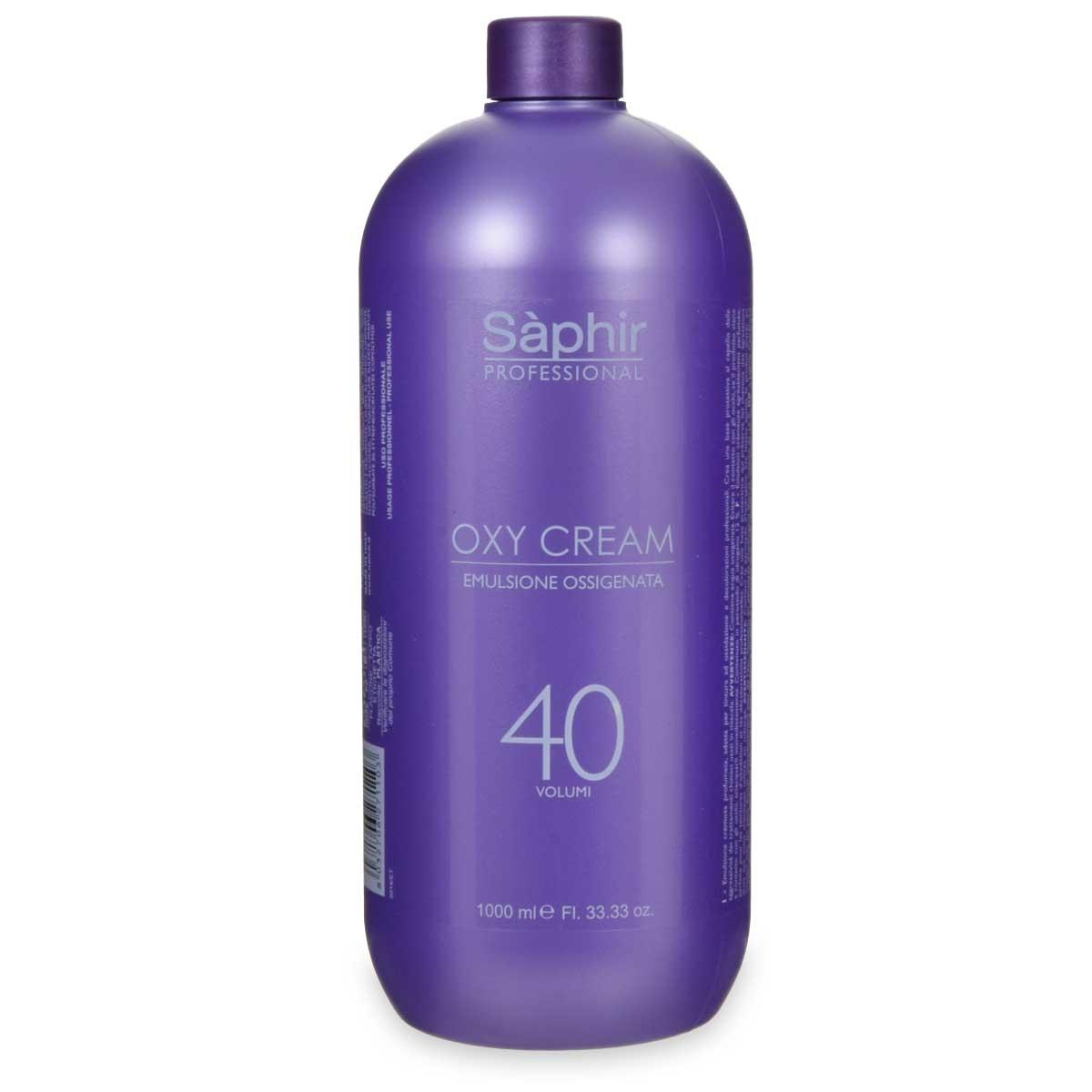 Saphir  oxi cream 40 vol - emulsione ossigenata - 1000 ml