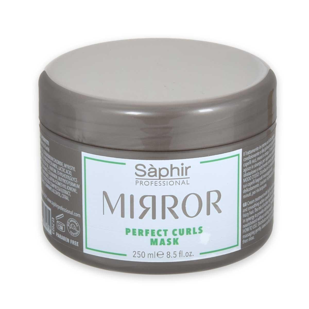 Saphir  mirror perfect curls mask 250 ml