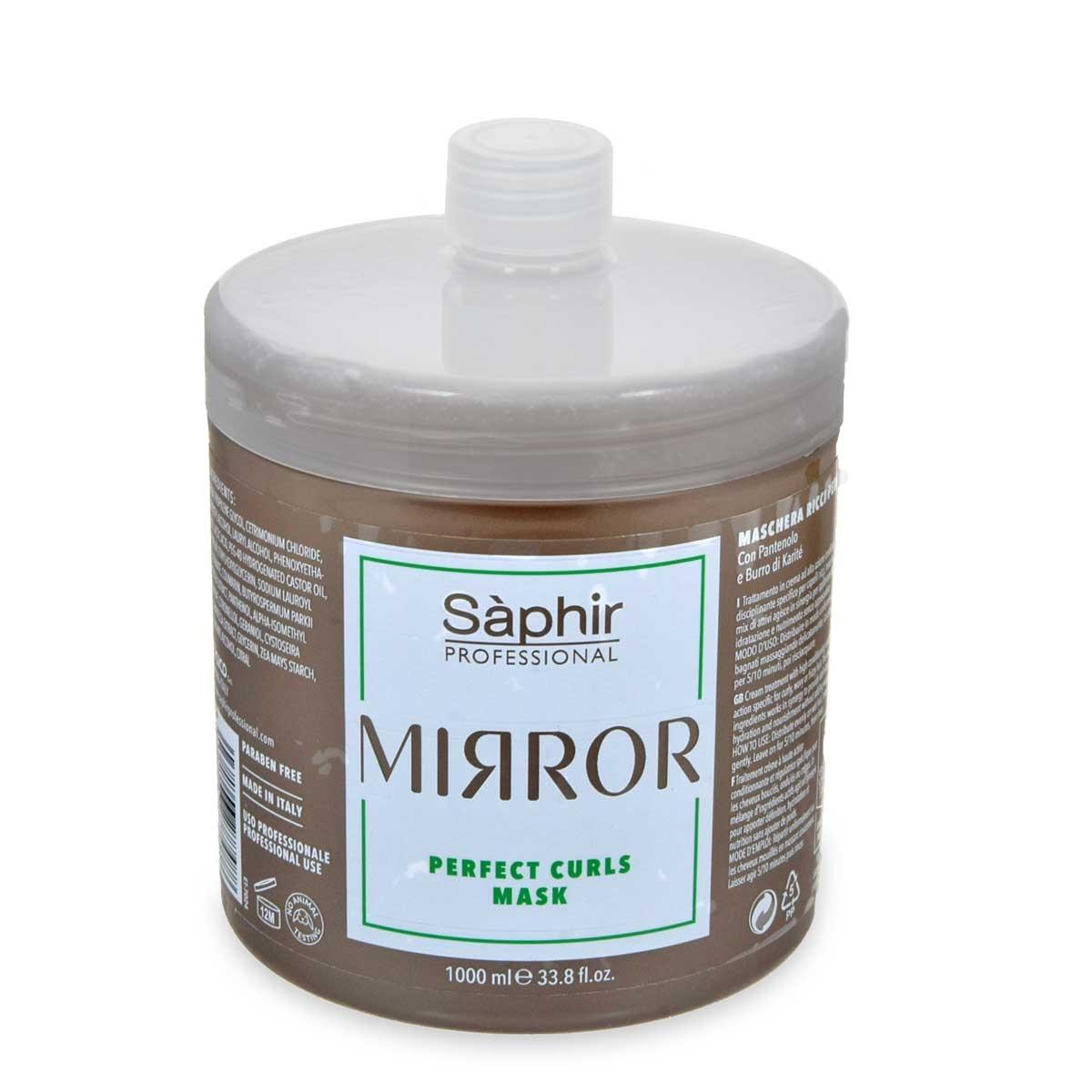 Saphir  mirror perfect curls mask 1000 ml