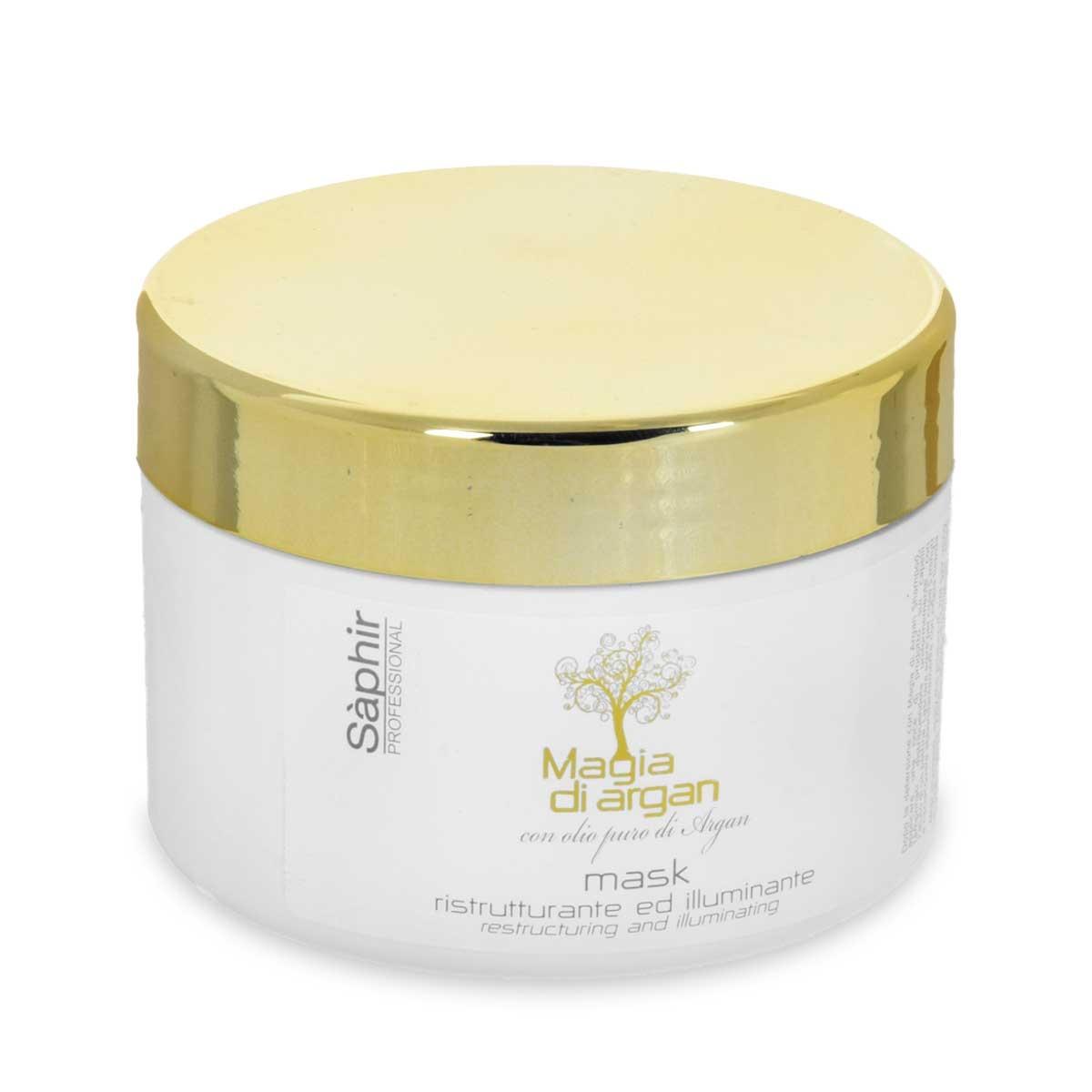 Saphir  magia di argan mask ristrutturante ed illuminante 200 ml