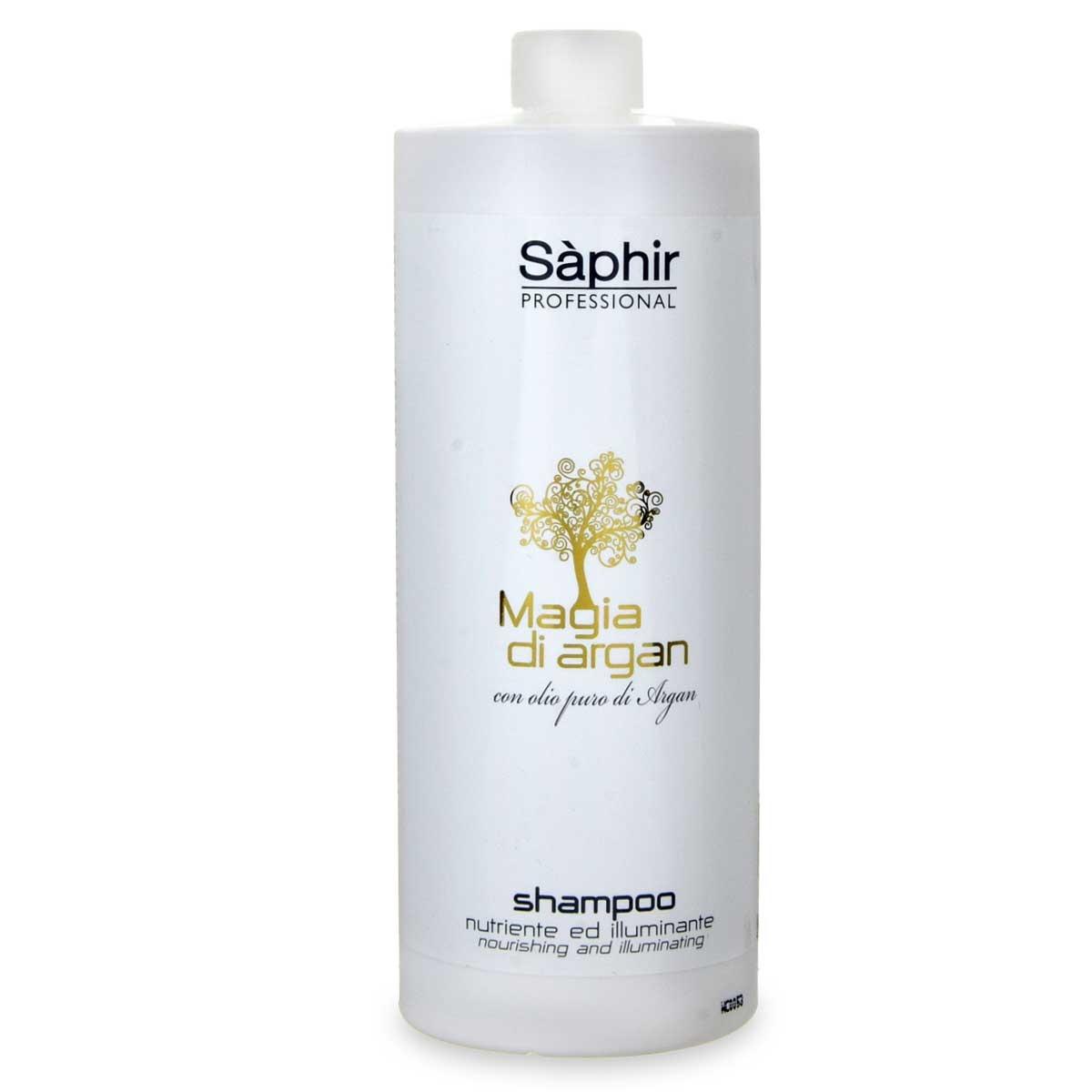 Saphir  magia di argan shampoo nutriente ed illuminante 1000 ml