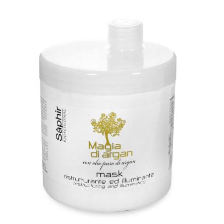 Saphir  magia di argan mask ristrutturante ed illuminante 1000 ml