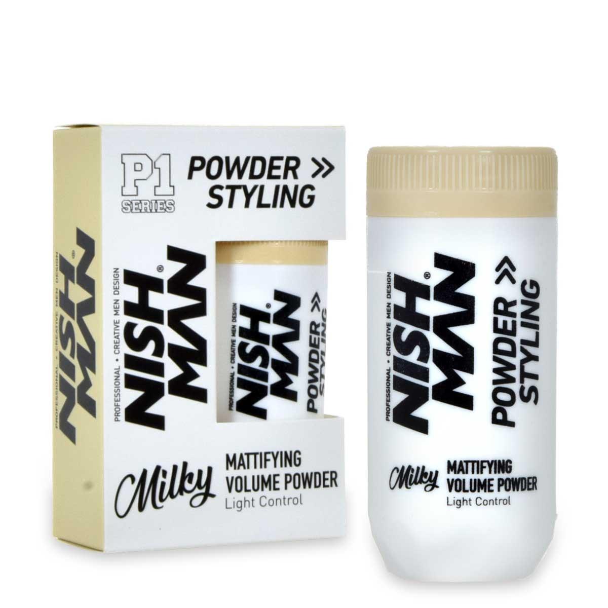 NISHMAN VOLUME POWDER 20 g MILKY -NPM20