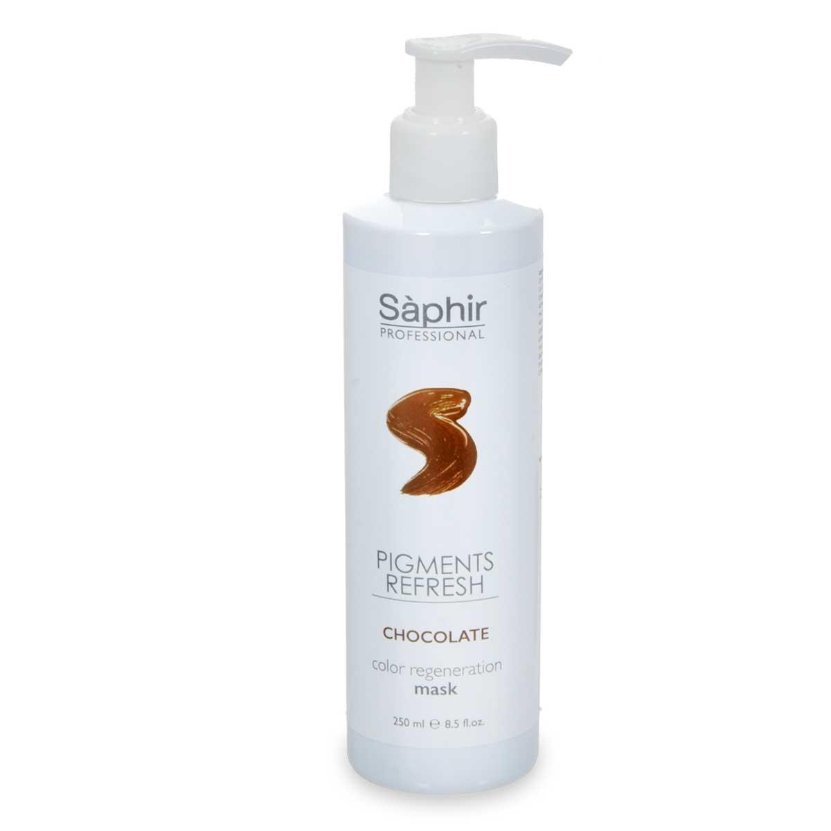 Saphir maschera pigments refresh 250 ml chocolate