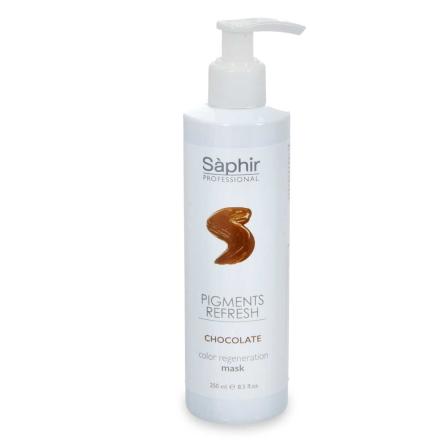 Saphir maschera pigments refresh 250 ml chocolate