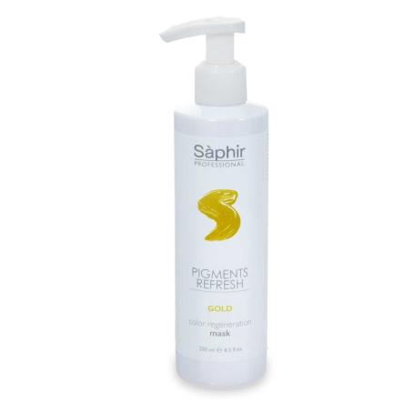 Saphir maschera pigments refresh 250 ml gold