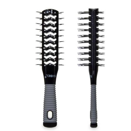 Sibel double vented brush tunnel 400 black