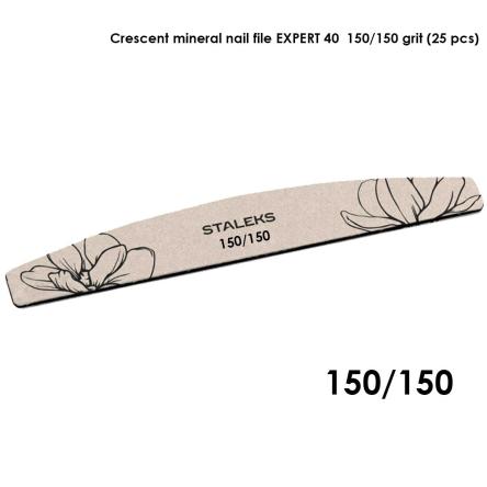 Staleks lima minerale a forma di mezzaluna expert 40 grana 150/150 (25 pz)