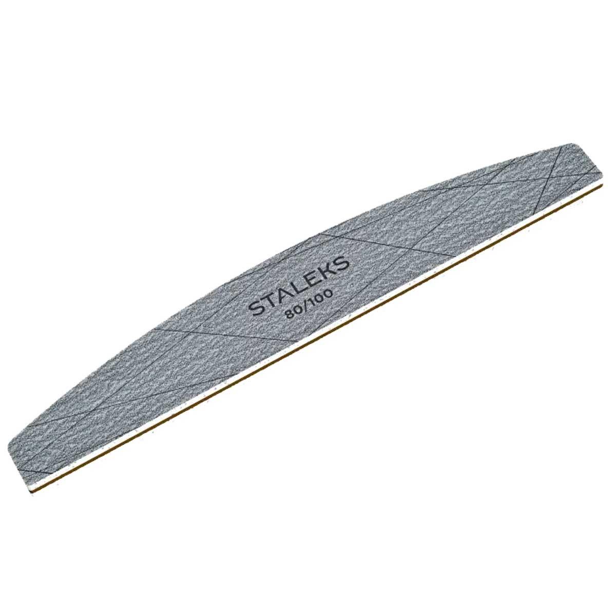 Staleks lima minerale a forma di mezzaluna smart 40 grana 80/100 (25 pz)
