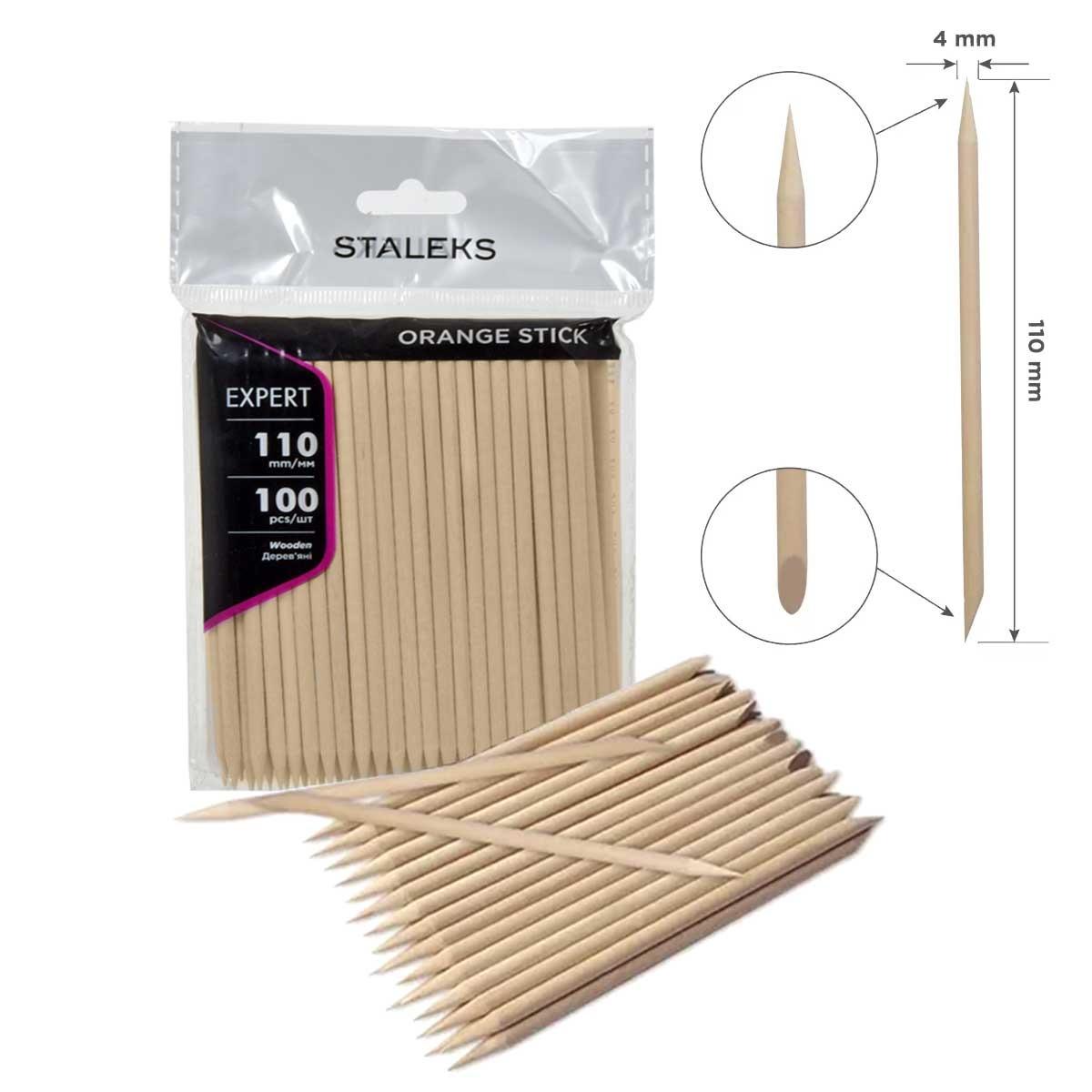 Staleks bastoncini d'arancio expert  110 mm (100 pz)