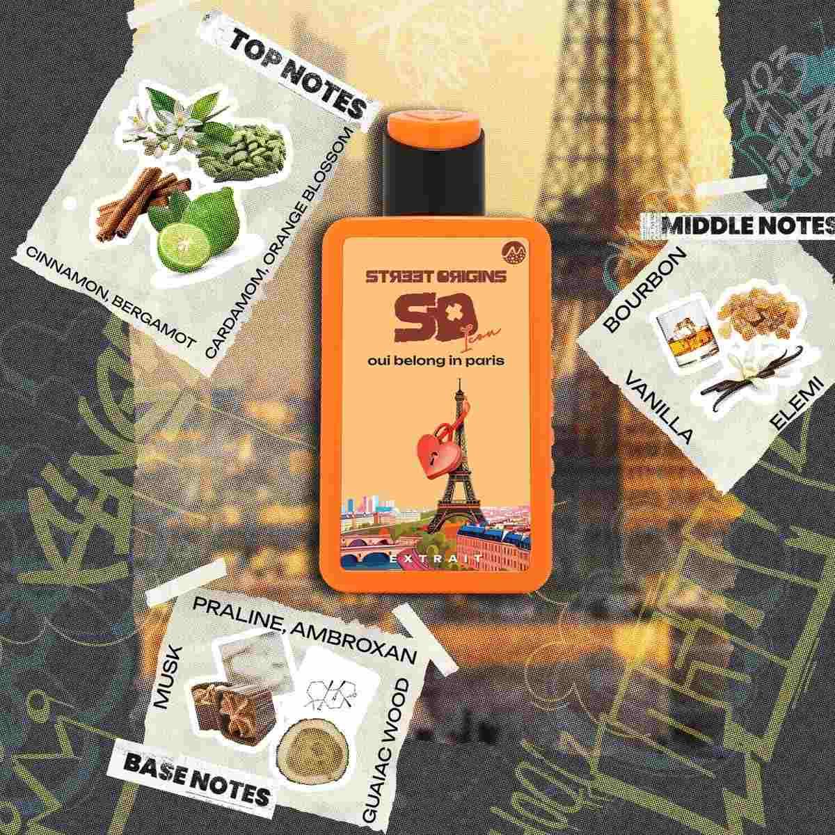 Street origins extrait 75 ml oui belong in paris