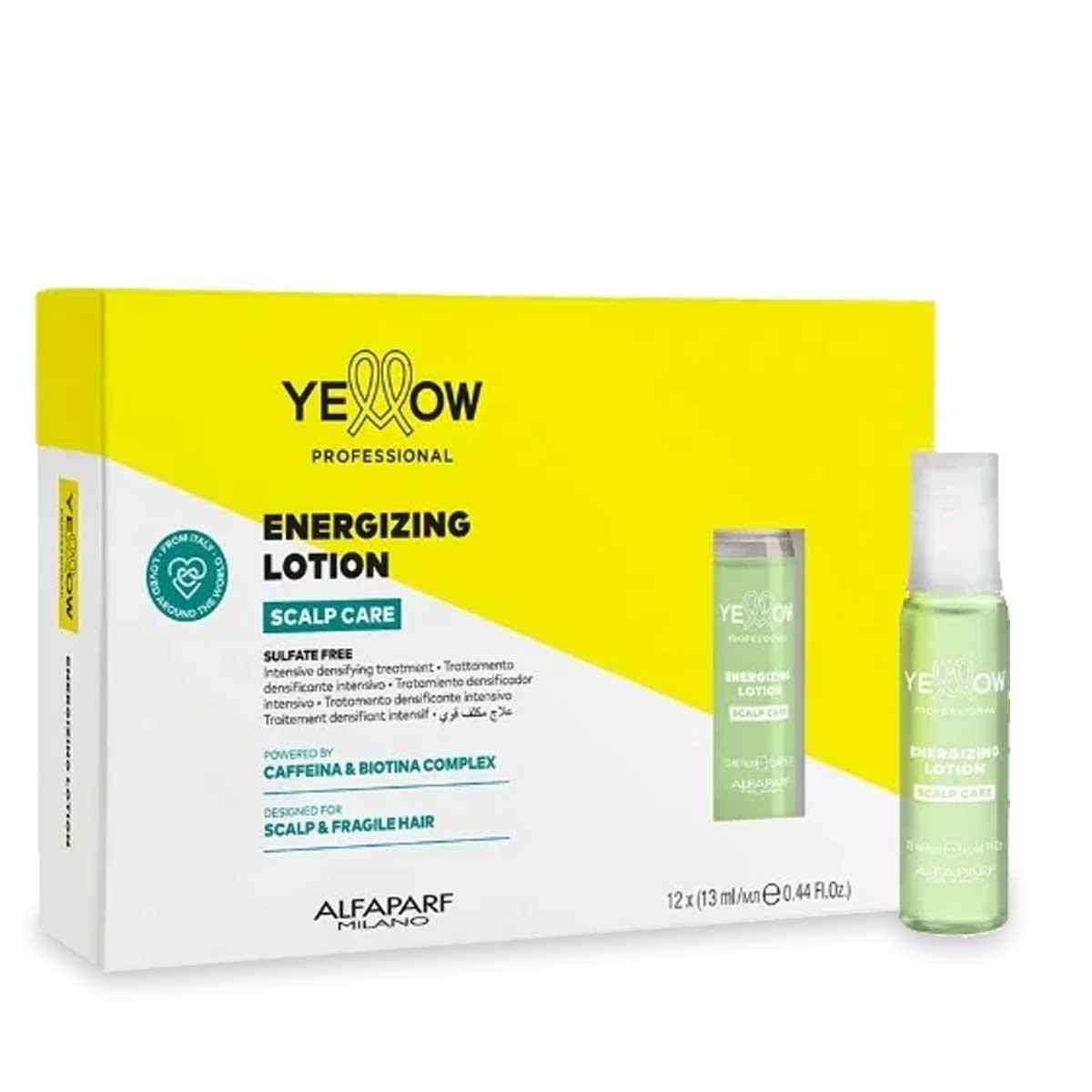 Alfaparf yellow scalp energy lotion 12 fiale  x 13 ml