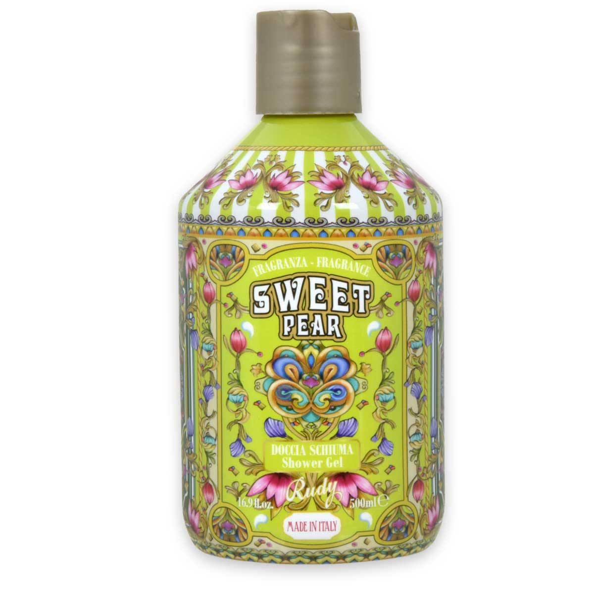 Rudy maioliche gourmand bagno doccia 500 ml sweet pear