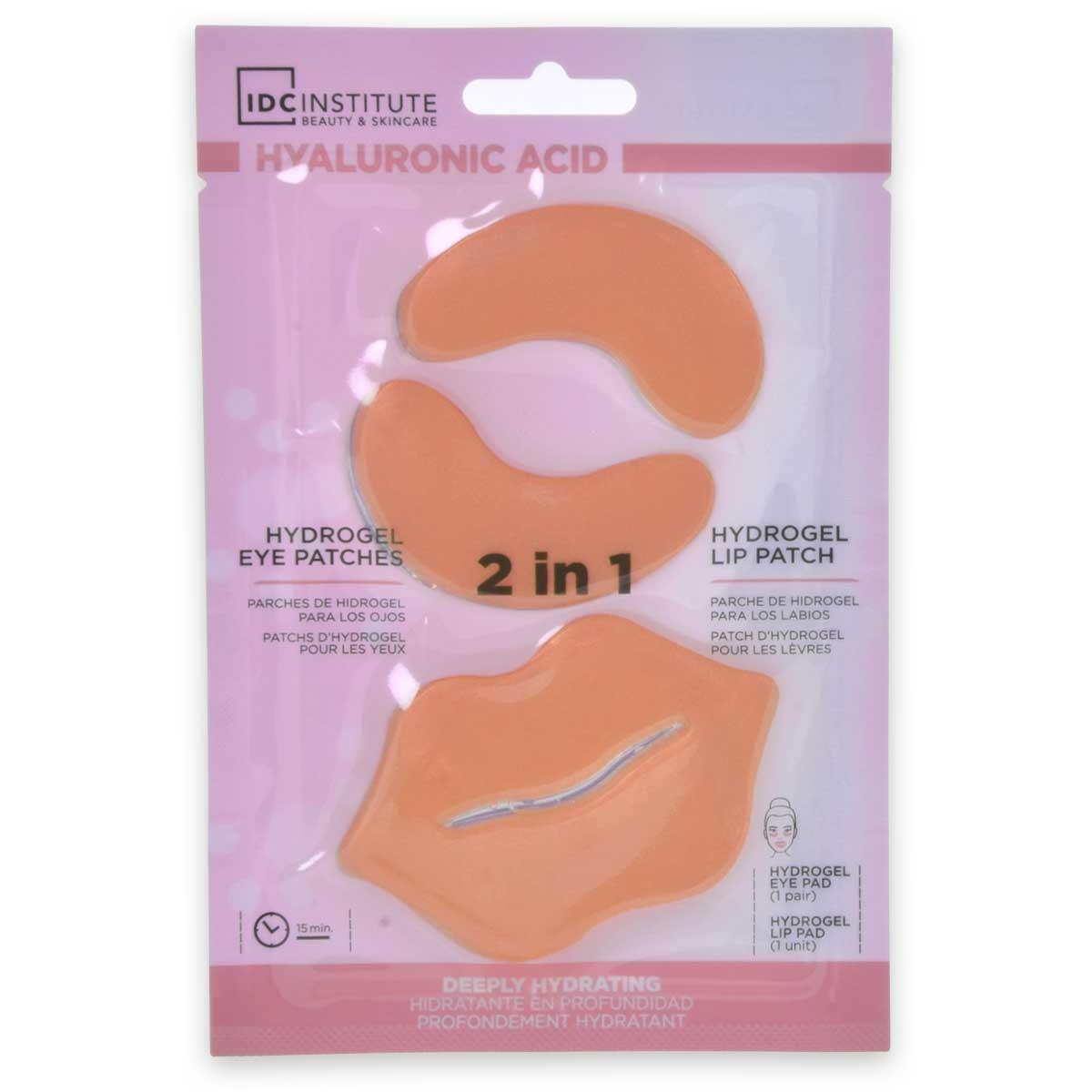 Idc inst.two-in-one eye & lip mask hyaluronic acid