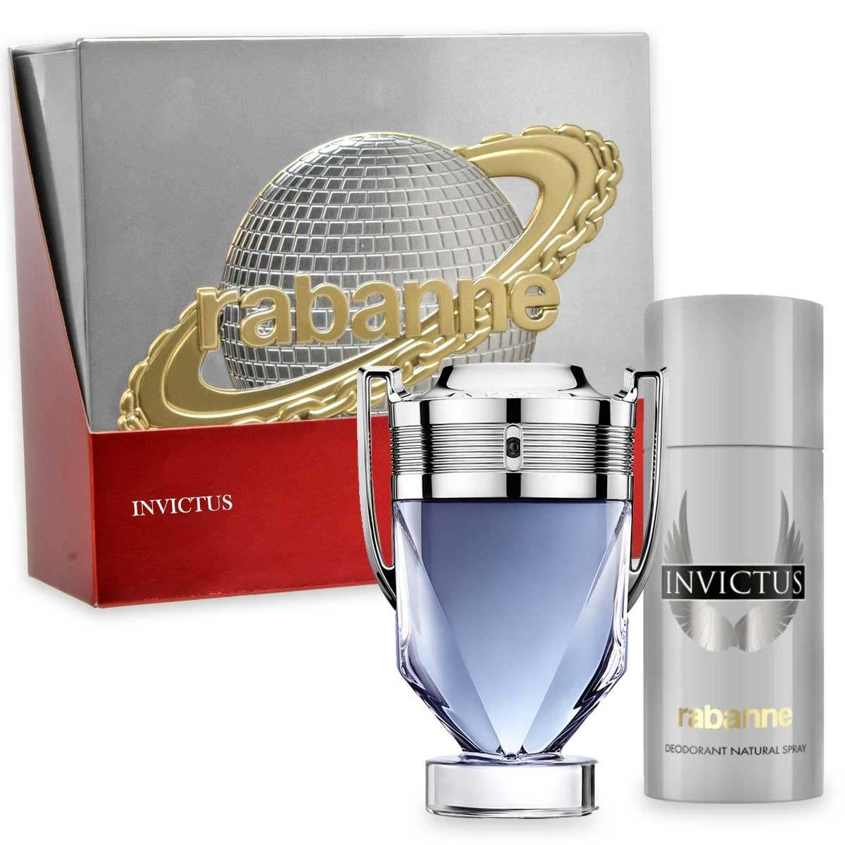 Paco rabanne invictus edt 100 ml + deo 150 ml