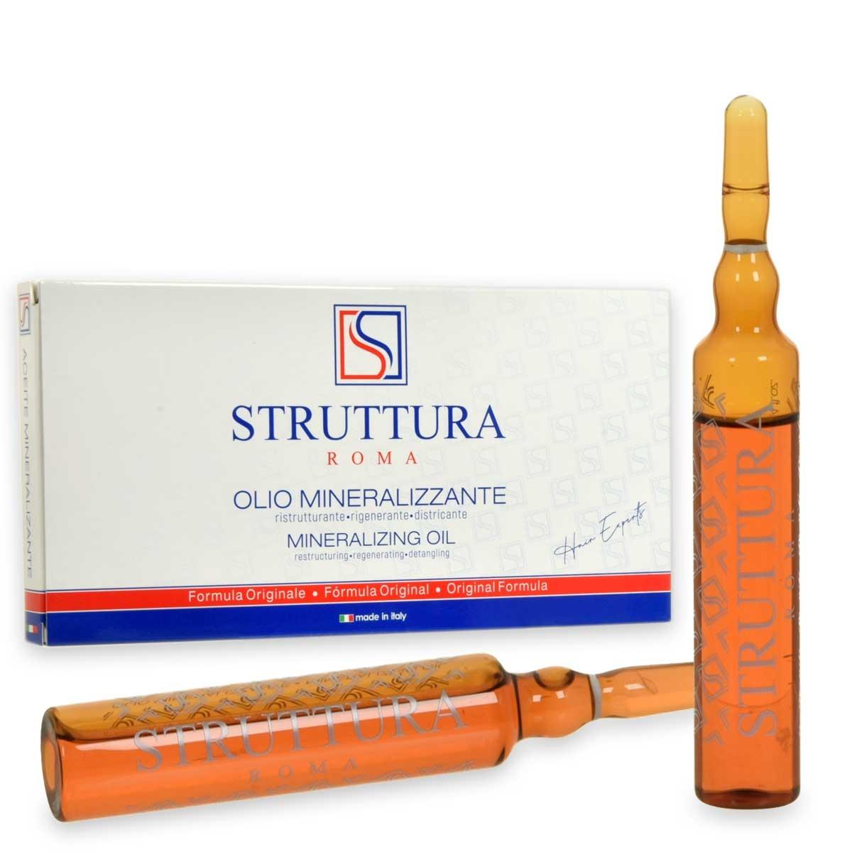 Struttura olio mineralizzante struttura 10 fiale