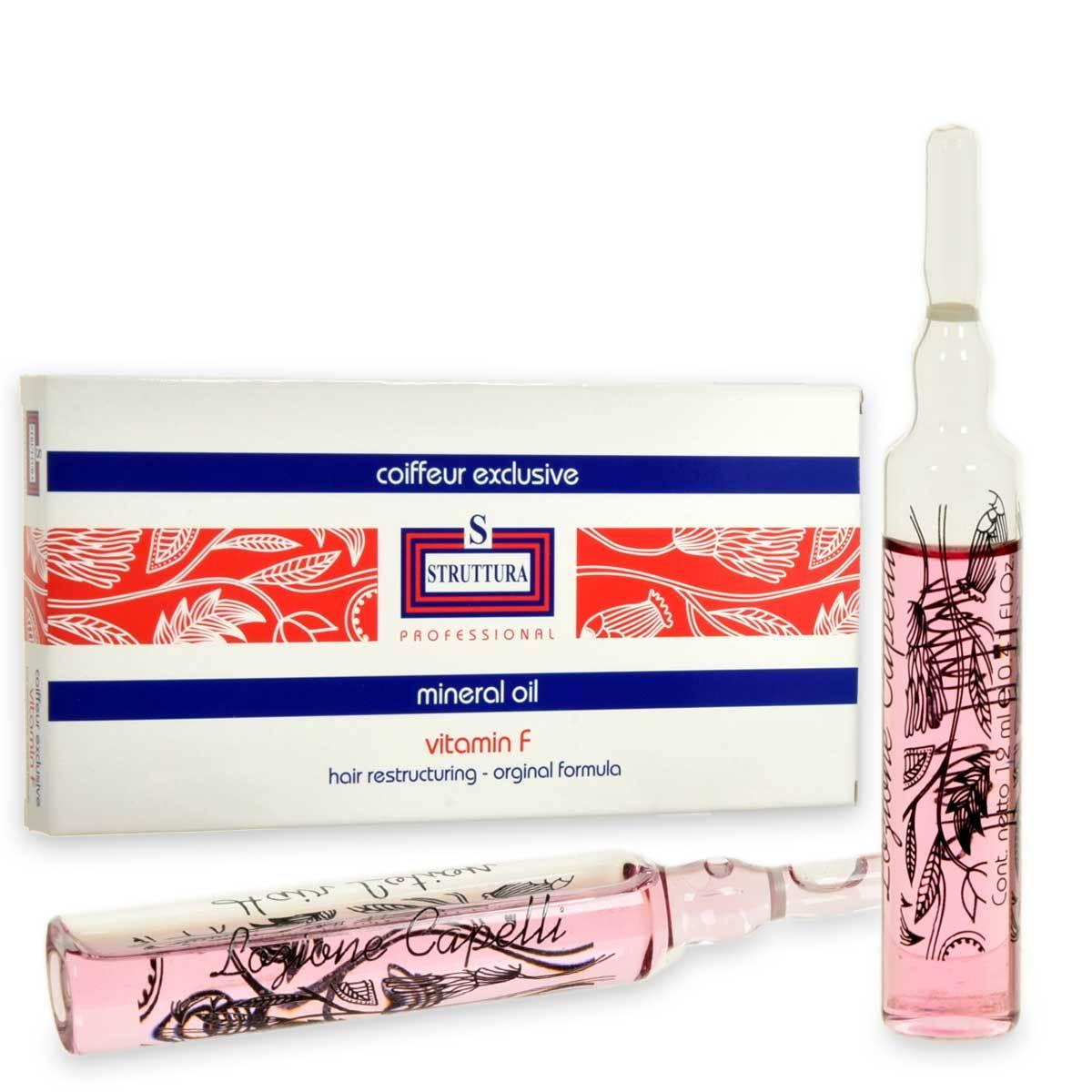 Struttura mineral oil vitamina f 10 fiale