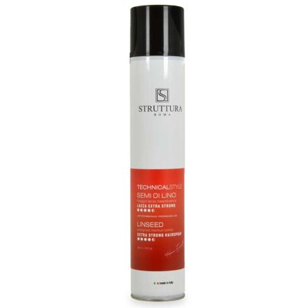 Struttura lacca extra forte semi di lino 500 ml