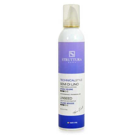 Struttura spuma volume semi di lino 300 ml