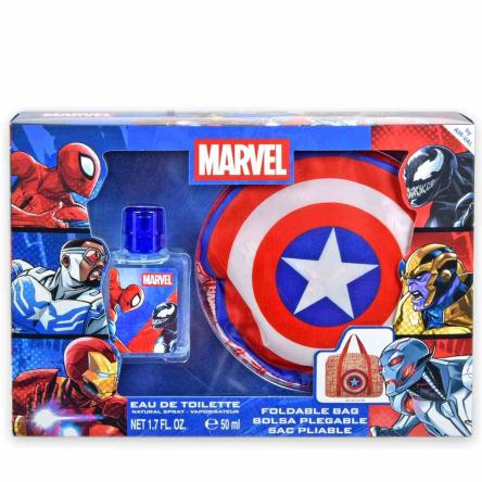 Avengers set edt 50ml + large foldable bag   borsa pieghevole