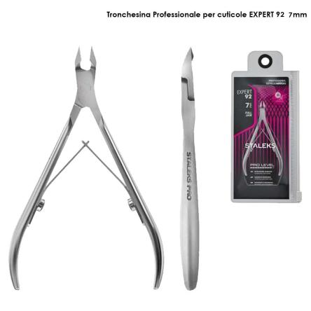 Staleks staleks expert 92 tronchesine professionali per cuticole 7 mm