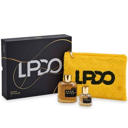 Lpdo coffret hash intense edpi 100ml + minisize 15ml + pochette