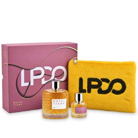 Lpdo coffret royal tiarÈ edpi 100ml + minisize 15ml + pochette