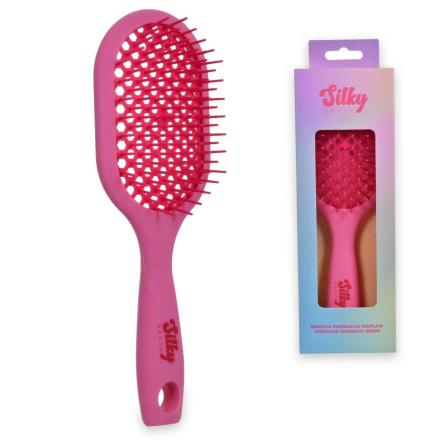 Labor silky brush spazzola pneumatica ventilata col. raspberry rush