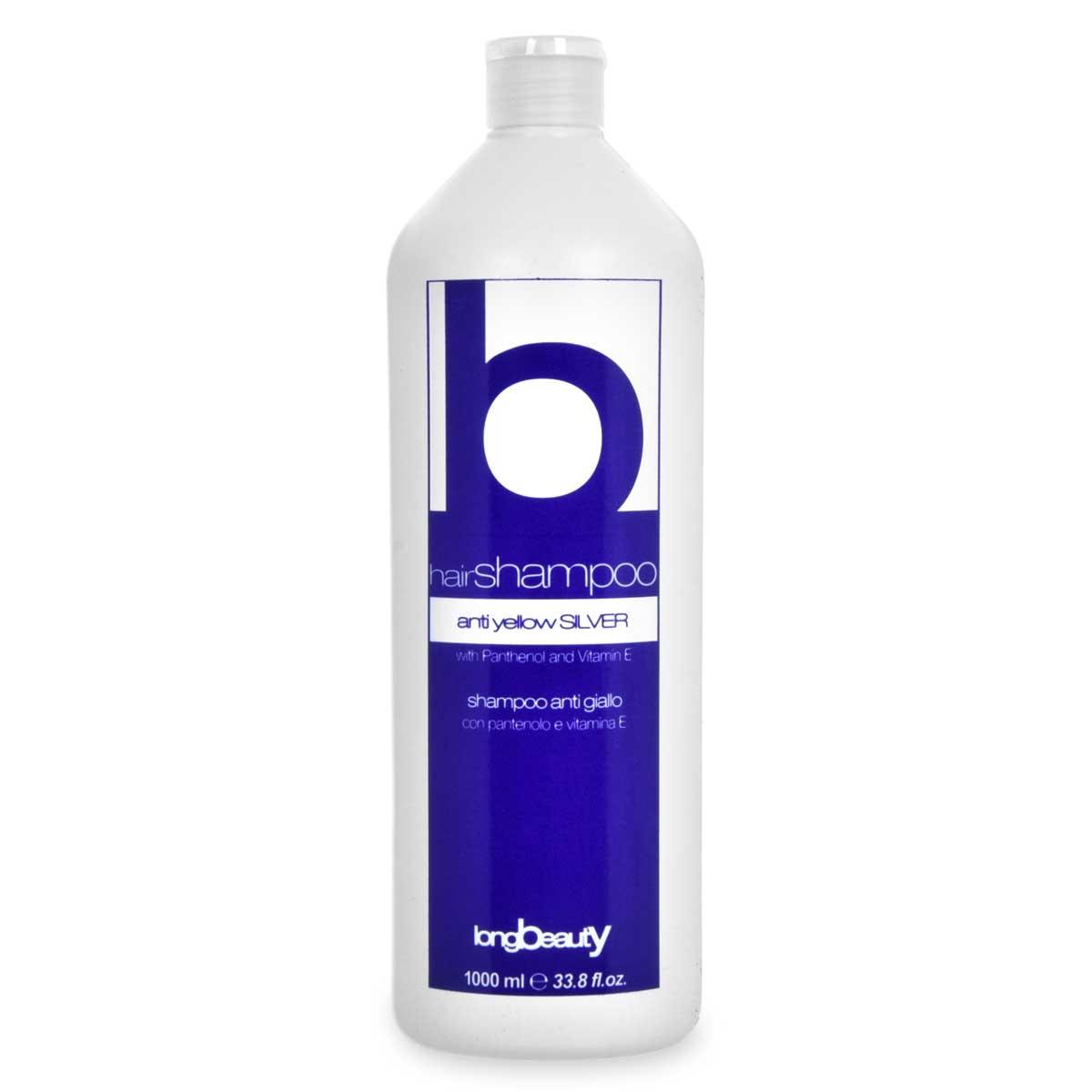 Long beauty shampoo silver antigiallo 1000 ml