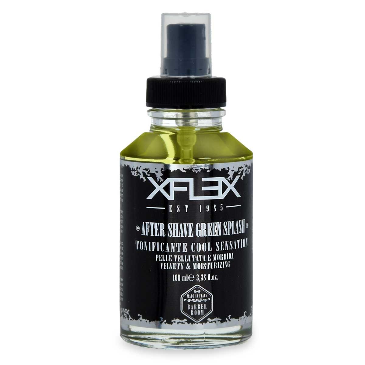 Xflex after shave green splash spray 100 ml