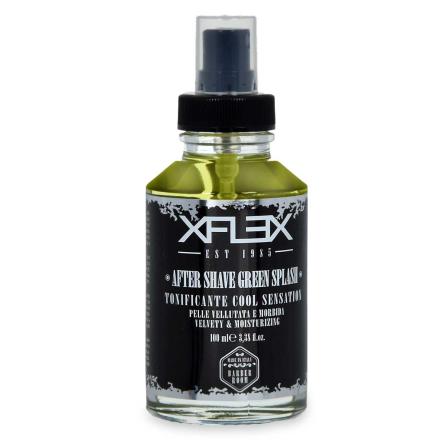 Xflex after shave green splash spray 100 ml