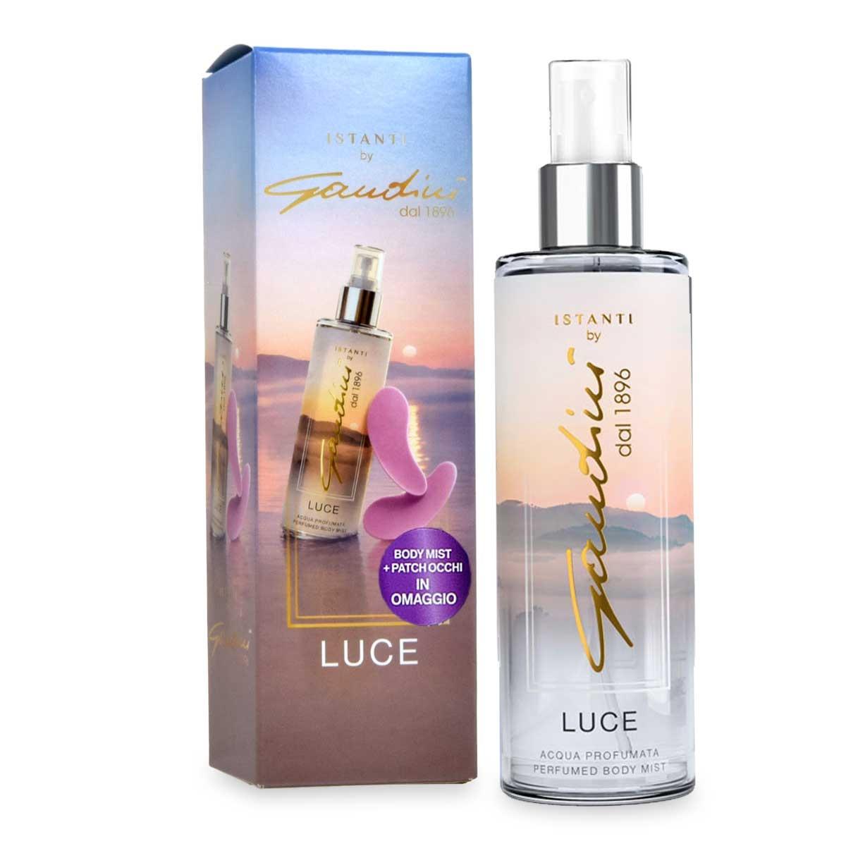 Gandini istanti - luce acqua corpo 250 ml + patch occhi