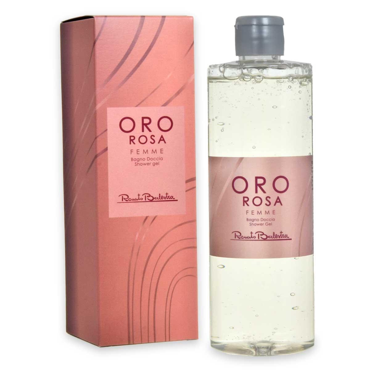Balestra oro rosa femme shower gel 400 ml