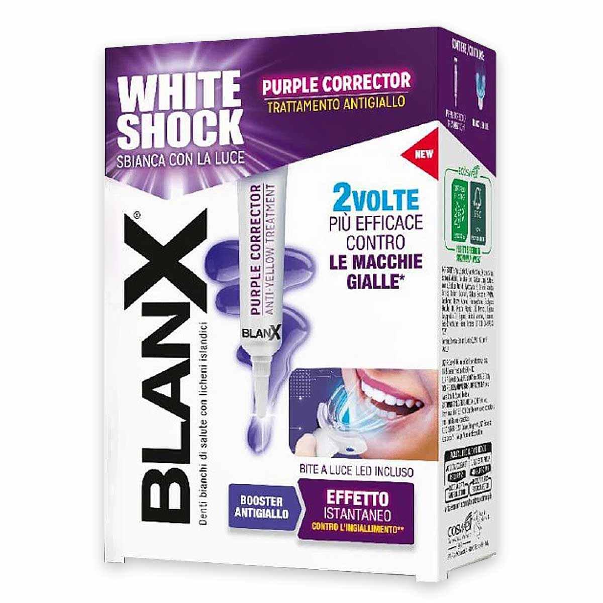 Blanx white shock trattamento intensivo white led