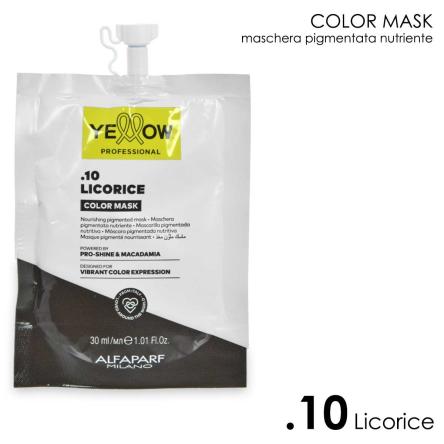 Alfaparf yellow color care pigment mask  .10 licorice 30 ml
