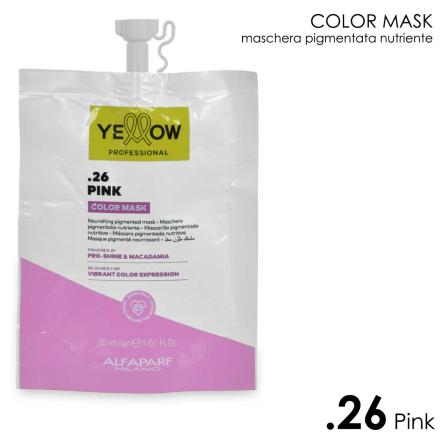 Alfaparf yellow color care pigment mask  .26 pink  30 ml