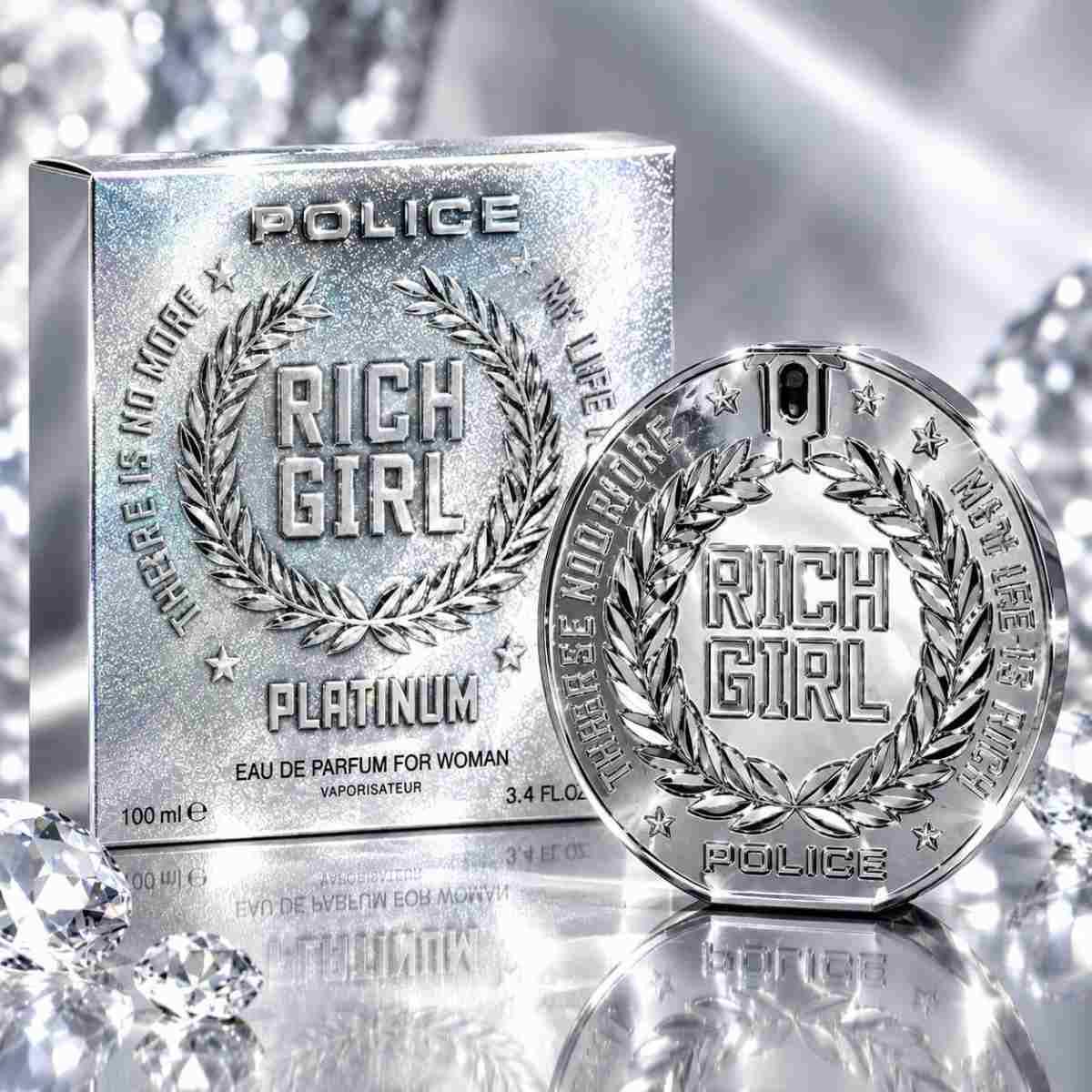 Police rich girl platinum for woman edp 100 ml vapo