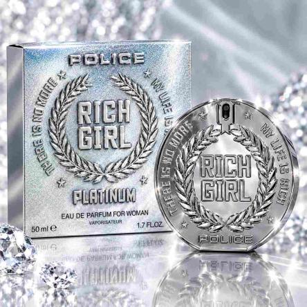 Police rich girl platinum for woman edp 50 ml vapo