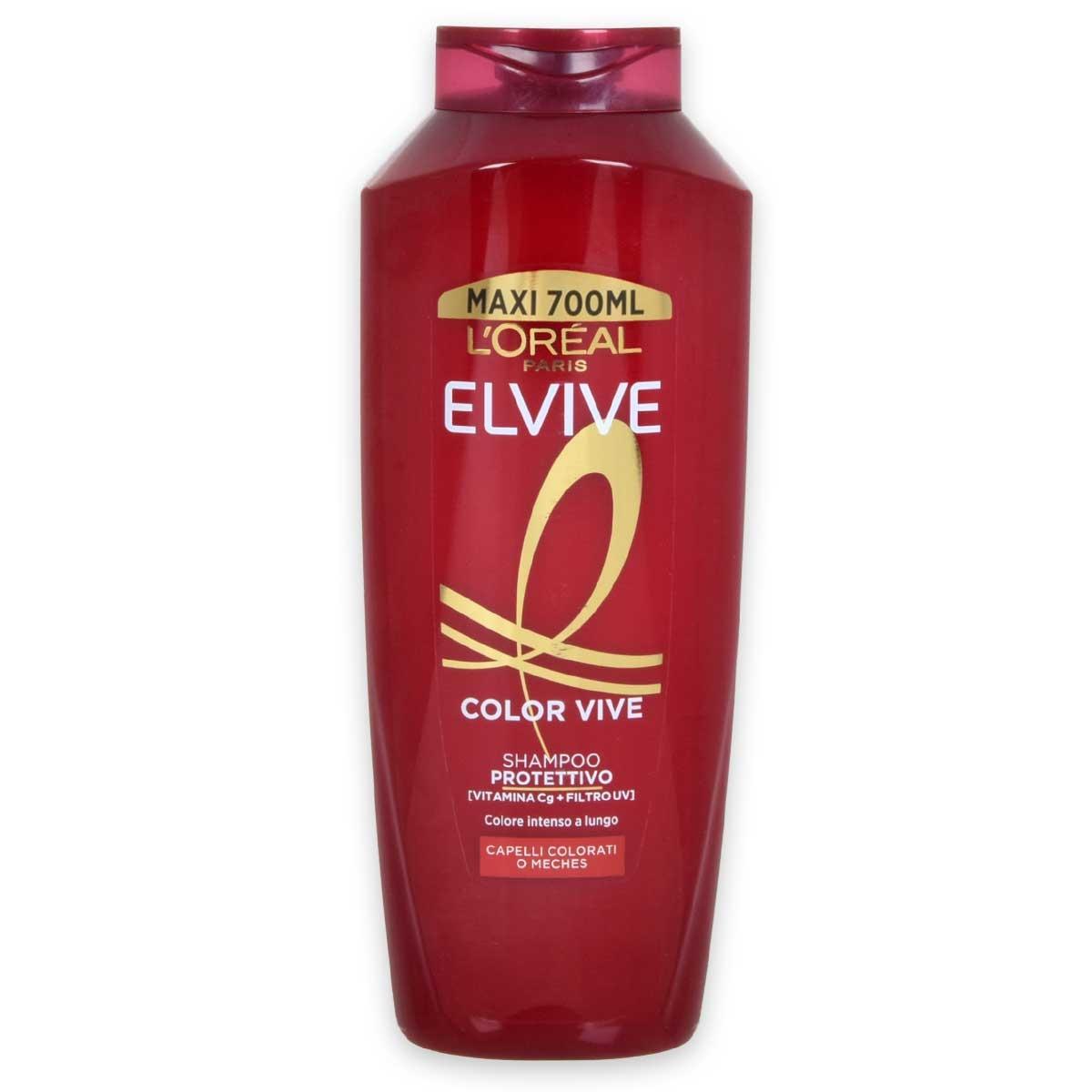 L'oreal elvive color vive shampoo capelli colorati o meches 700 ml