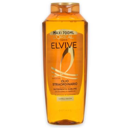 L'oreal elvive olio straordinario shampoo capelli secchi 700 ml