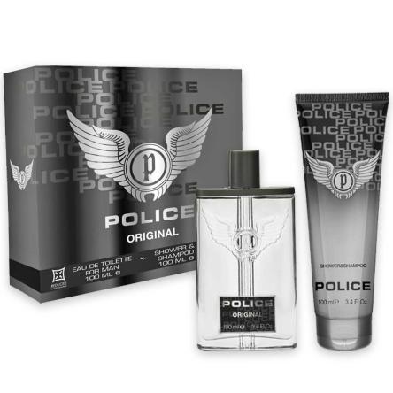 Police original man gift set edtv 100 ml + shower&shampoo 100 ml