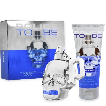 Police to be true me for man gift set edtv 40ml + body shampoo 100 ml